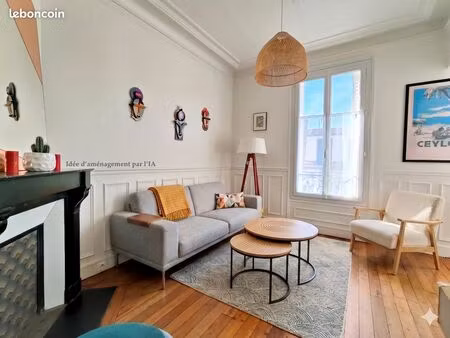 appartement 3p - 57m2 - charme de l'ancien - quartier des philosophes