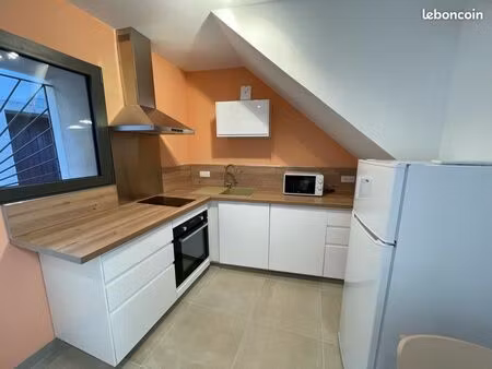 appartement t2 au calme  1 chambre  cuisine équipée  climatisation
