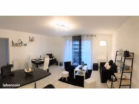 appartement meublé t2 - 46m2 - lyon 3 proche gare part dieu - avec garage  balcon  cave et