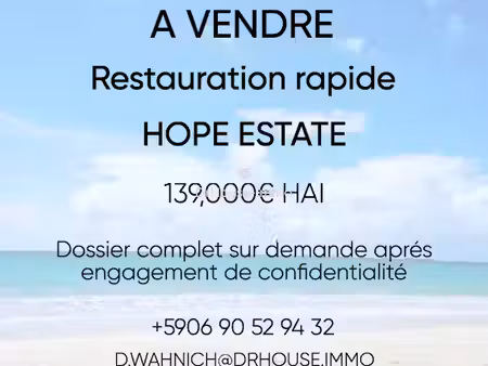 vente locaux professionnels 50 m² à saint-martin (97150)  150 000 €