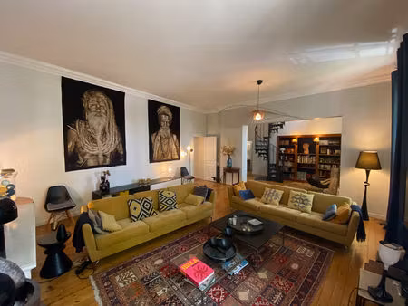 appartement bourgeois transformé en duplex  8 pièces  avec roof top (toit terrasse)