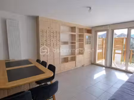 appartement t3 d’exception avec terrasse sud  vue montagne et prestations haut de gamme pr