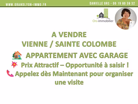 ors immobilier vend appartement ste colombe