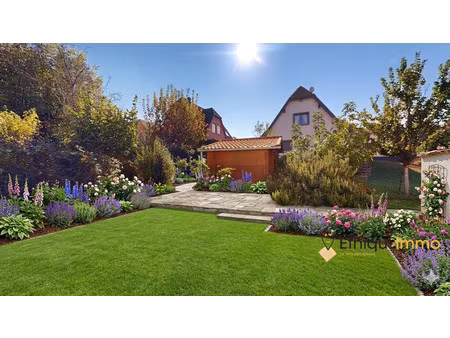 maison avec jardin calme - eurométropole strasbourg