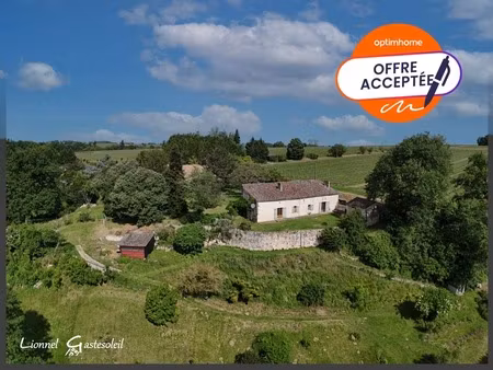 maison en pierre avec parc de 3 ha et vue dominante à vendre à saint quentin de caplong (3