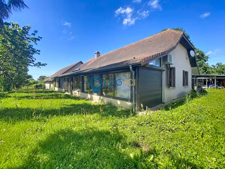 maison de plain-pied au calme avec grande annexe de 150 m2