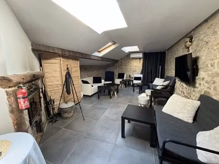 soyons - maison de rue avec garage et grande cave