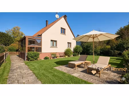 maison avec jardin calme - eurométropole strasbourg