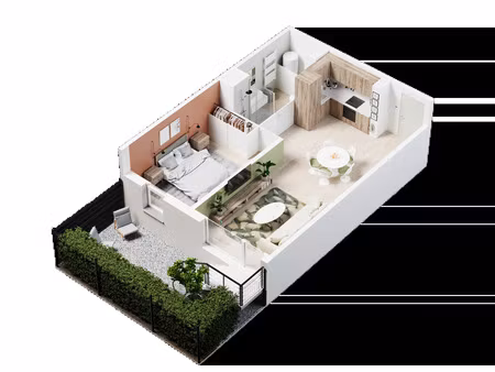 vente appartement 54 m² cers (34420)