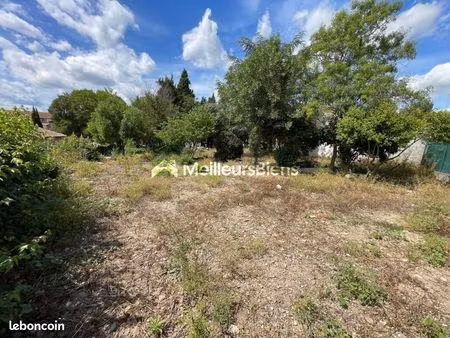 terrain 532 m² lignan sur orb