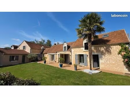maison de pays d’exception mareuil sur cher : longère rénovée au cœur de la nature