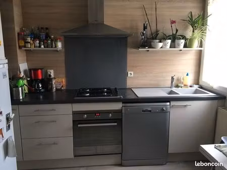 appartement f4 + garage - centre rethel
