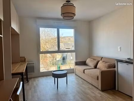studio meublé dans résidence avec services neuve