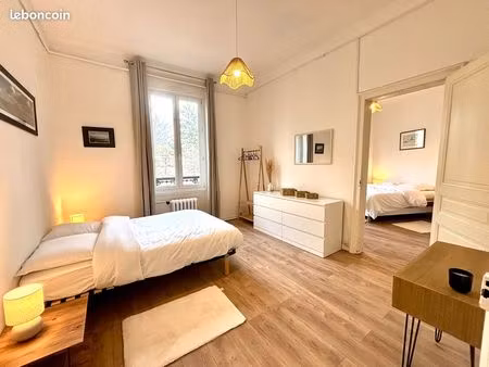 élégant t3 meublé de 60 m² – secteur bd lundy / centre-ville reims