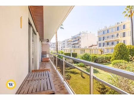 nice promenade des anglais / 2 pieces de 41 m2 avec balcon 10 m2 dans résidence de standin