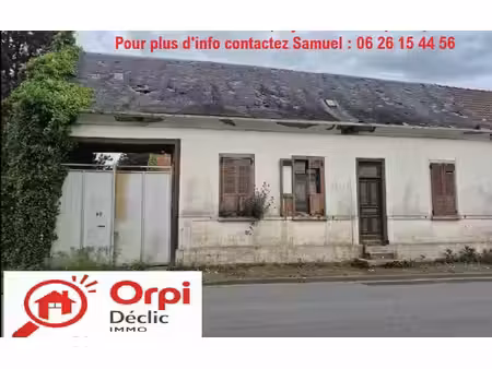 maison beauquesne 70 m² t-2 à vendre  65 000 €