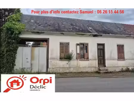 maison beauquesne 70 m² t-2 à vendre  77 000 €