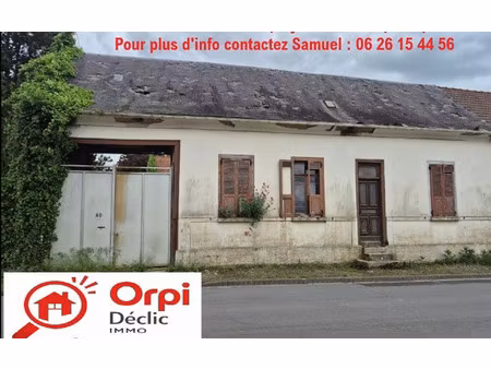 maison beauquesne 70 m² t-2 à vendre  85 000 €