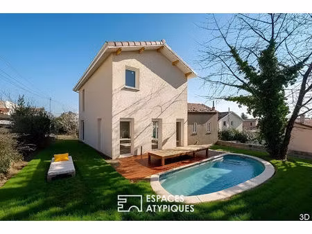 maison neuve avec jardin