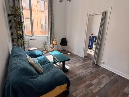 appartement meublé 43m2 metro valmy lyon