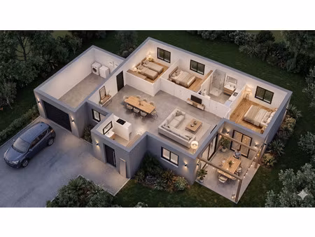 vente maison à dourdain (35450) : à vendre / 95m² dourdain