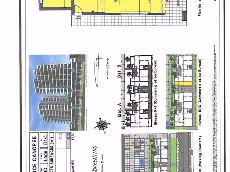 local commercial 52 m2 à vendre fort de france zac etang z'abri