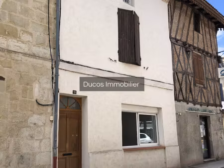 a louer maison de ville à gontaud de nogaret