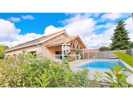 exclusivité – lège bourg – villa familiale contemporaine entre bassin et océan