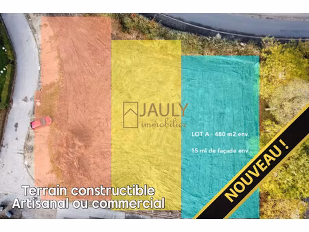 terrain artisanal ou commercial 480 m²