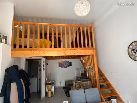 très beau t1bis en duplex avec jardin