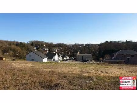 terrain constructible viabilisé à vendre