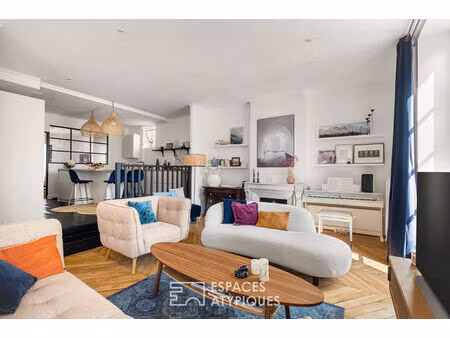 appartement ancien rénové avec balcon