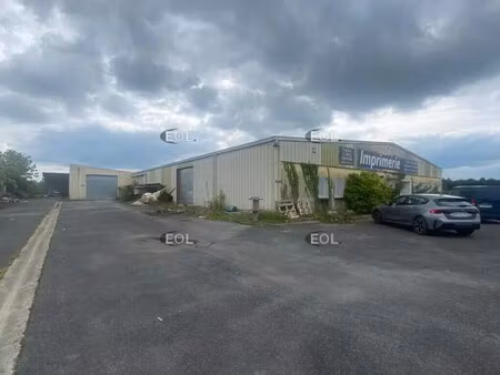 vente entrepôt 2 000 m²