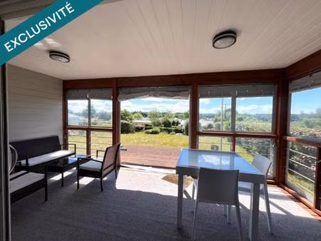arzal: jolie vue dégagée sur la vilaine!
