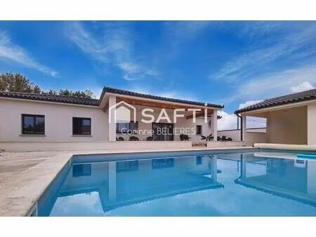 maison récente de 123m² - 4 chambres + piscine au sel