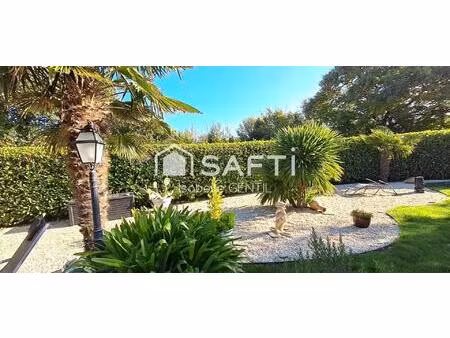 maison de plain pied avec jardin arboré sans vis-à-vis