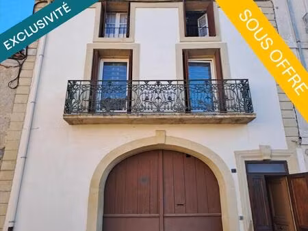 maison vigneronne avec terrasse et terrain non attenant