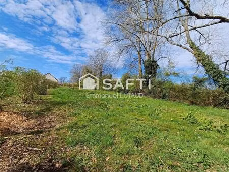 terrain constructible viabilisé à vendre