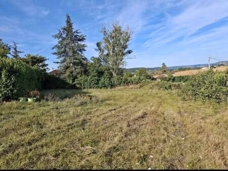 terrain constructible viabilisé à vendre