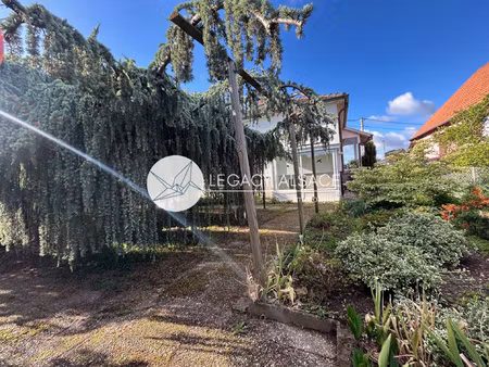 maison individuelle meublée avec grand jardin châtenois