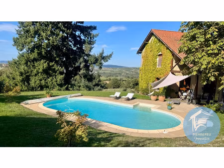 saint-romain de popey - maison 6 chambres avec terrain de 28