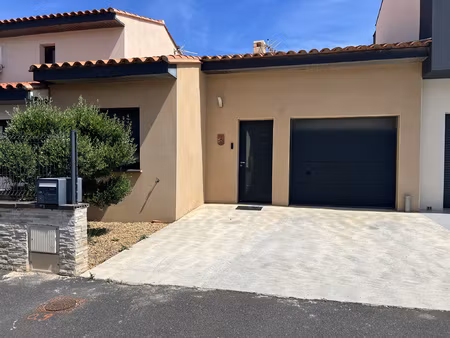 maison plain pied 67 m2 2 faces 2 chambres terrasse