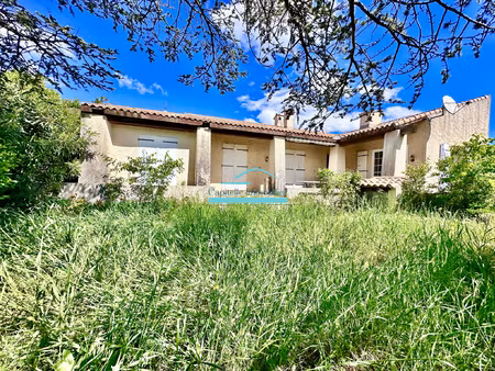 mireval villa de plain-pied t4 terrain 730m2