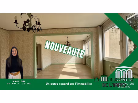 achat appartement 4 pièces 79m² st etienne 42100