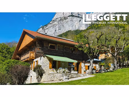 achat maison 7 pièces 221m² le petit bornand les glieres 74130