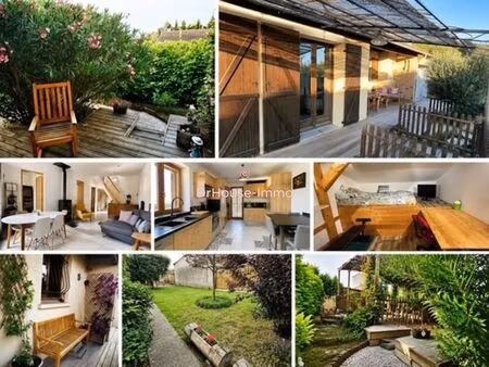 maison familiale pleine de charme 107 m2+jardin arboré 607 m2