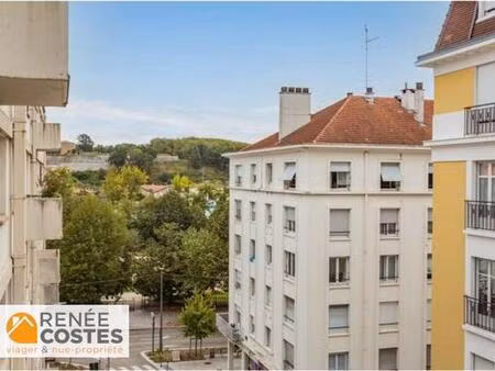 vente en nue propriété - f72 ans - bayonne (64100)