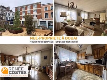 vente en nue propriété - h93 ans - douai (59500)