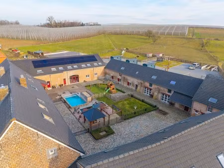 prachtig gerenoveerde vierkantshoeve (b&b) met wellness te heers