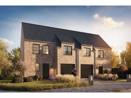 energiezuinige nieuwbouwwoningen met garage te meise